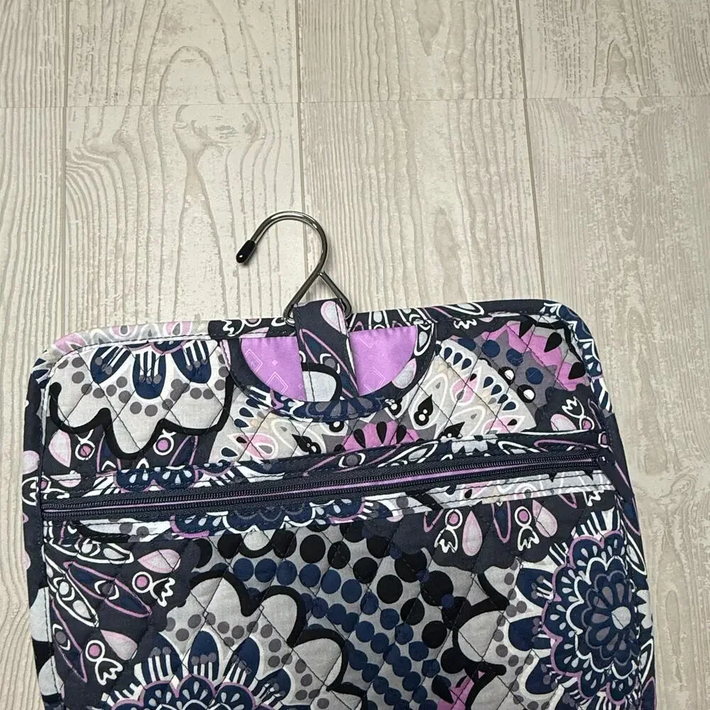 Vera Bradley Mimosa Medallion Hanging Travel Organizer Cosmetic Toiletry Bag